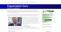 Desktop Screenshot of depreciationguru.com